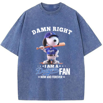 Dodgers Baseball Vintage Washed T-Shirt