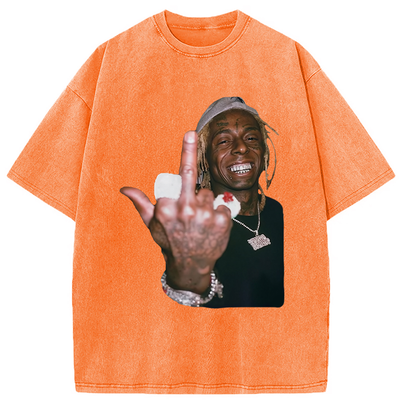 North America Tour Lil Wayne Washed T-Shirt