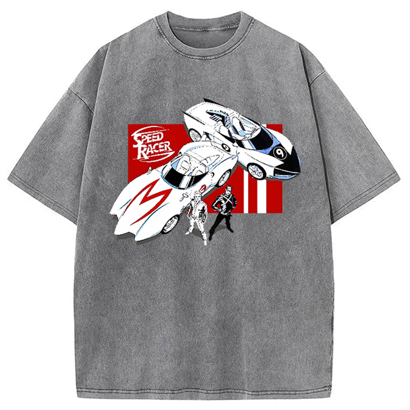 Speed Racer Vintage Japanese Washed T-Shirt