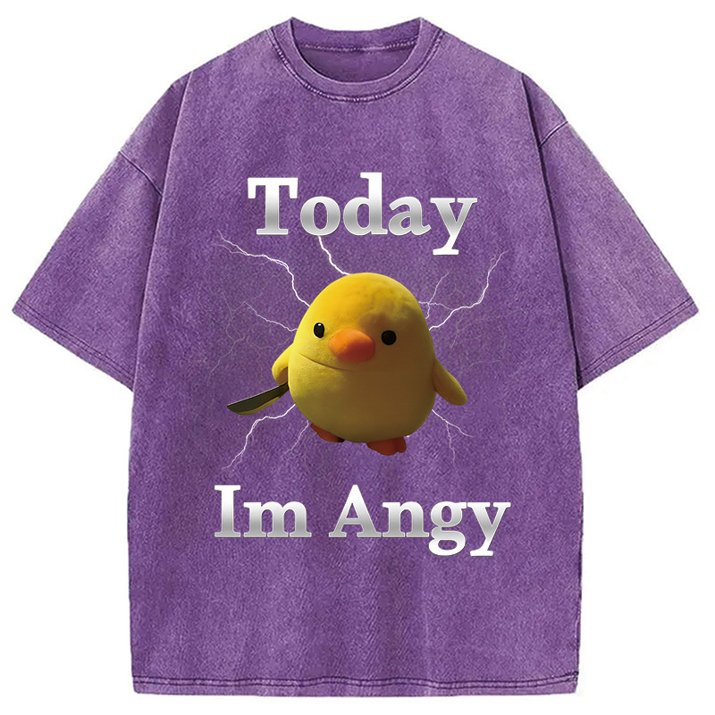Today I'm Angry Washed T-Shirt