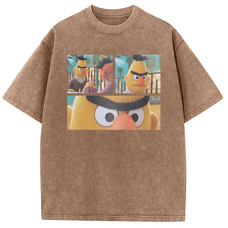Angry Bert Washed T-Shirt