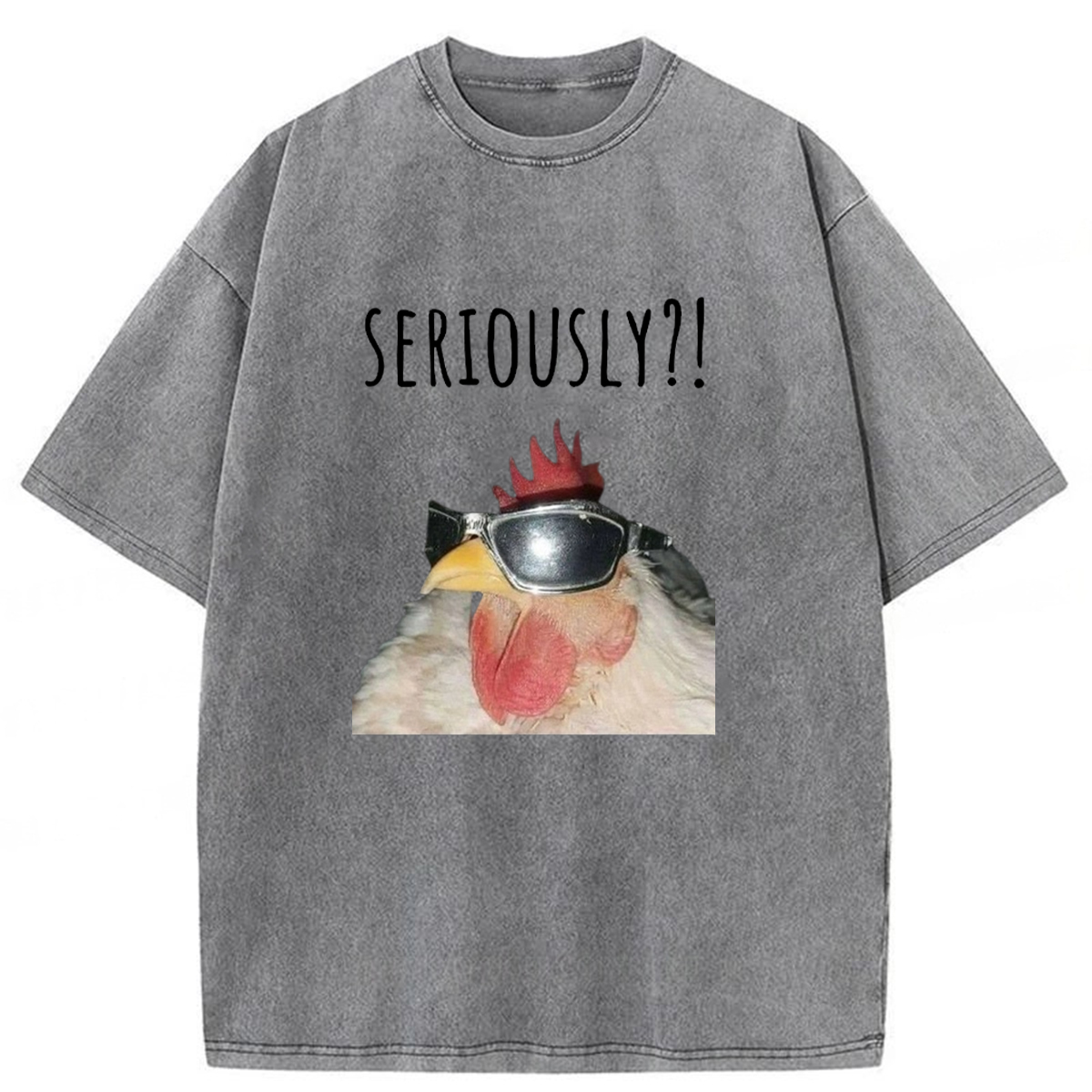 Tokyoviva Suspicion Cool Chicken Washed T-shirt