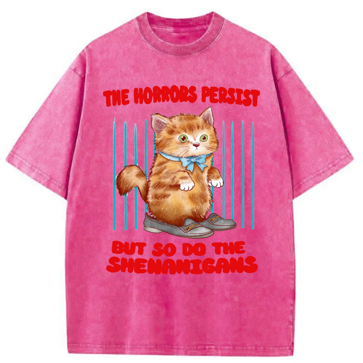 Tokyoviva Horrific Shenanigans Washed T-shirt