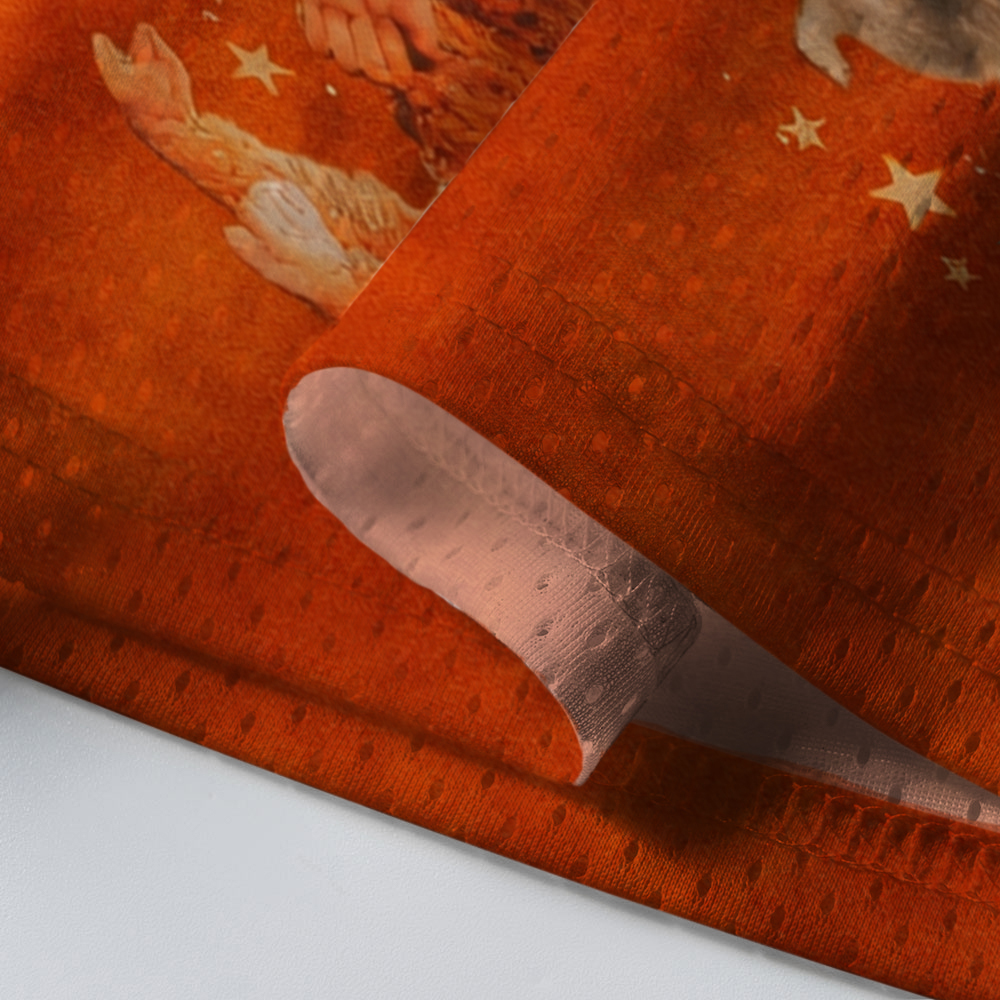 Baddiecat Funny Punch Monkey Mesh Jersey