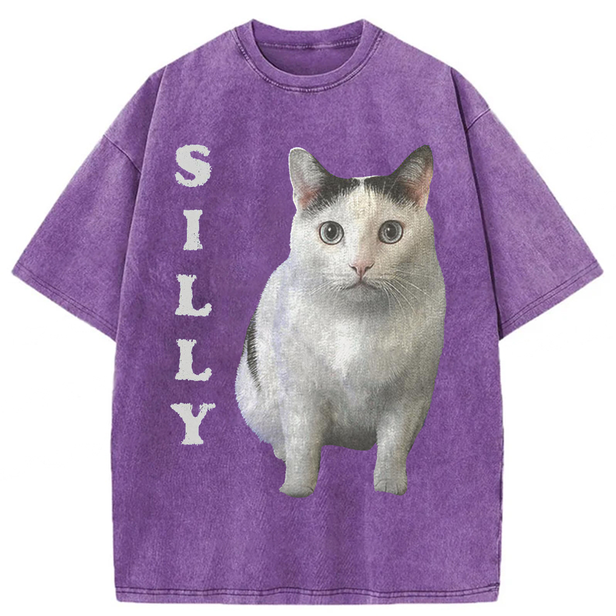 Tokyoviva Silly Cat Washed T-shirt