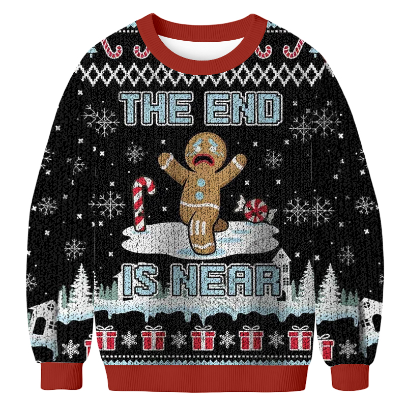 Cookie Man Fun Christmas Ugly Sweatshirt