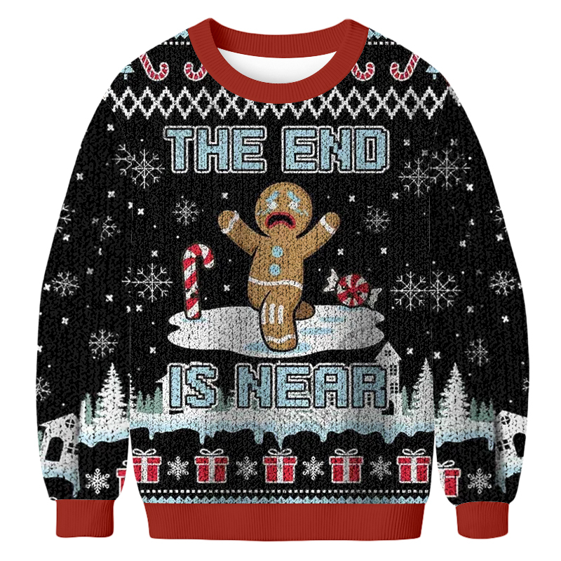 Cookie Man Fun Christmas Ugly Sweatshirt