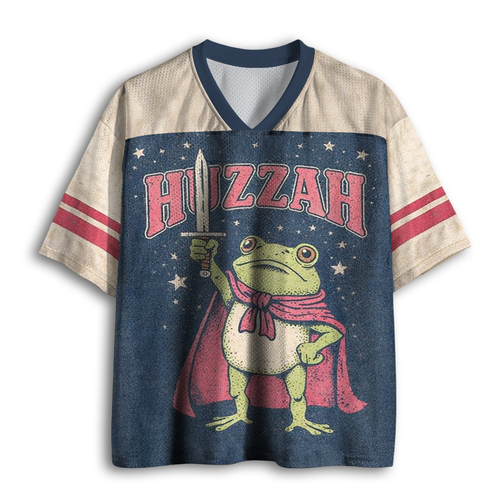 Tokyoviva Huzzah Frog Mesh Jersey