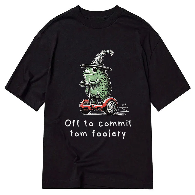 Frog Riding A Balance Scooter Classic T-Shirt