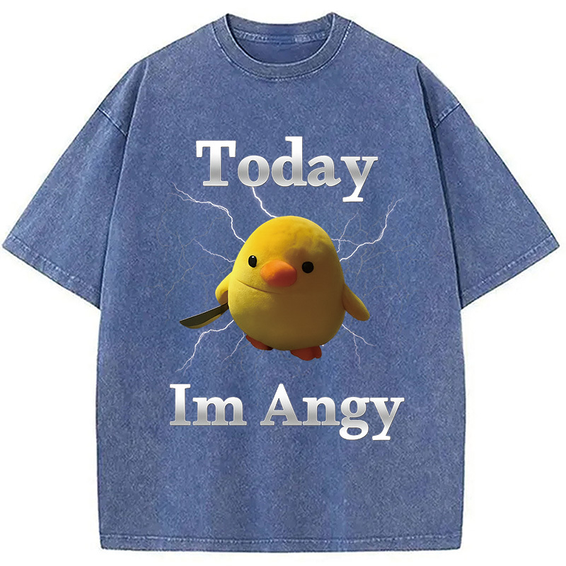 Today I'm Angry Washed T-Shirt