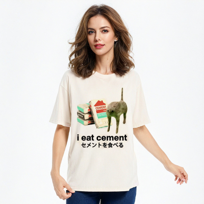 I Eat Cement Washed T-Shirt