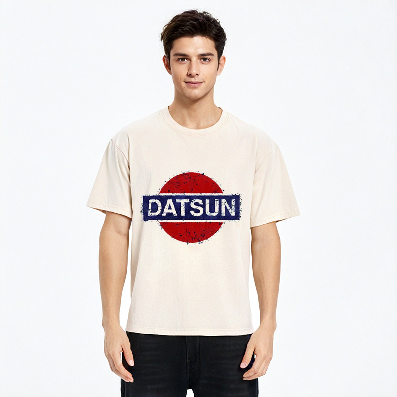 Datsun Vintage Car Washed T-Shirt