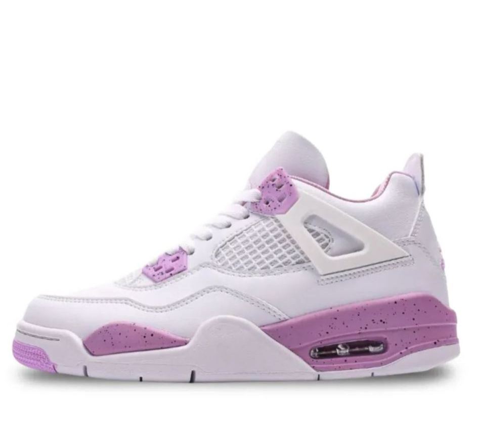 Jordan 4 Retro Retro White Pink Oreo Unisex