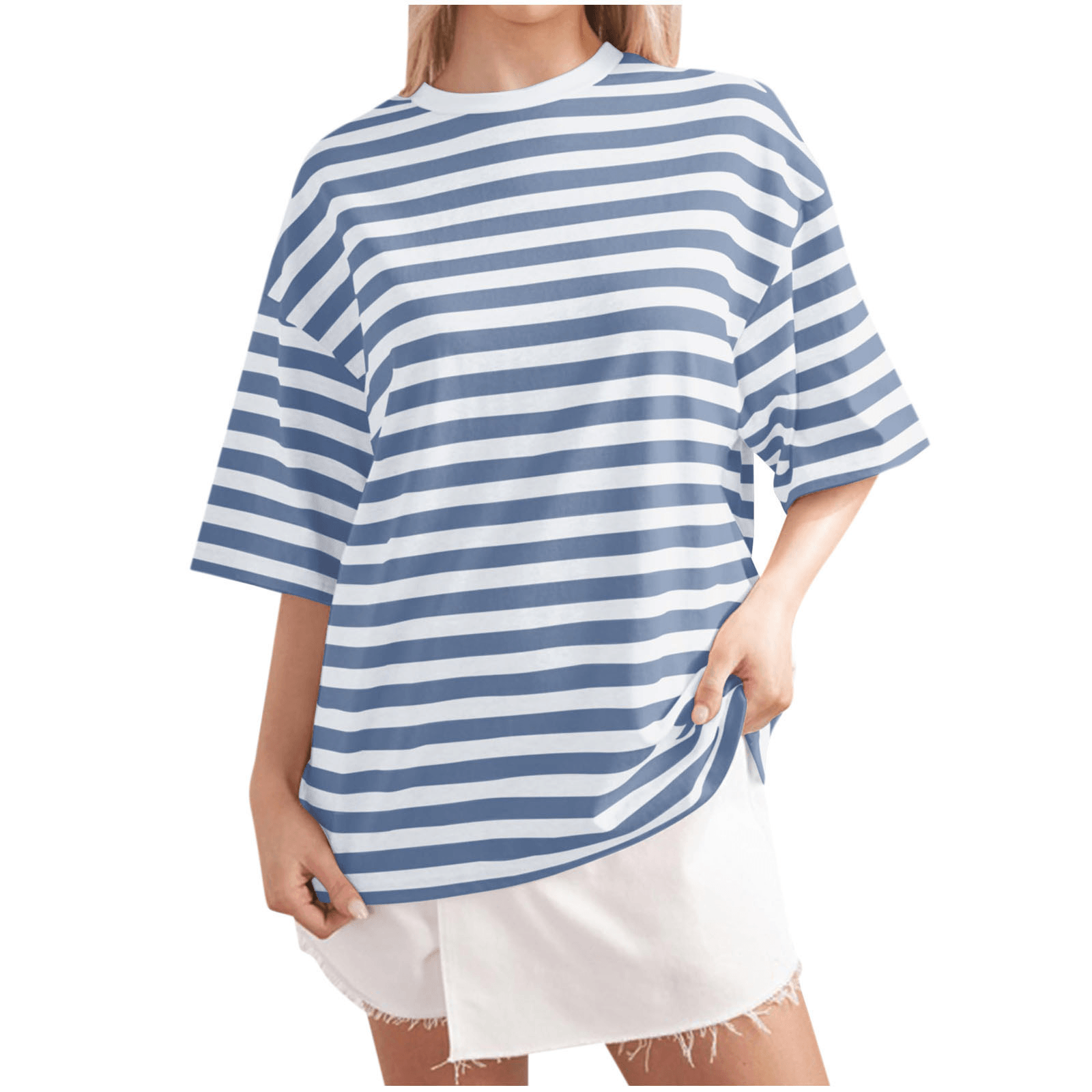 Striped T-Shirt Navy