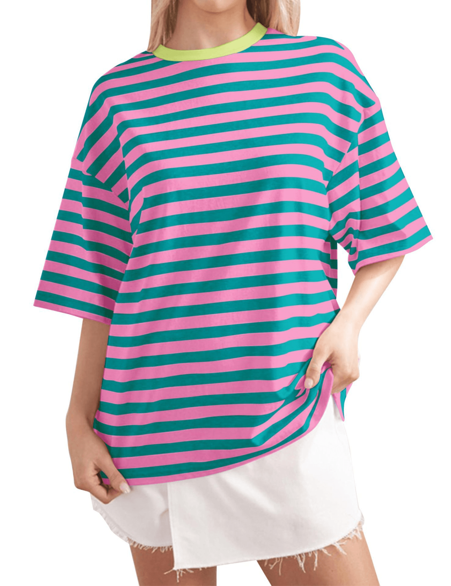 Striped T-Shirt Navy