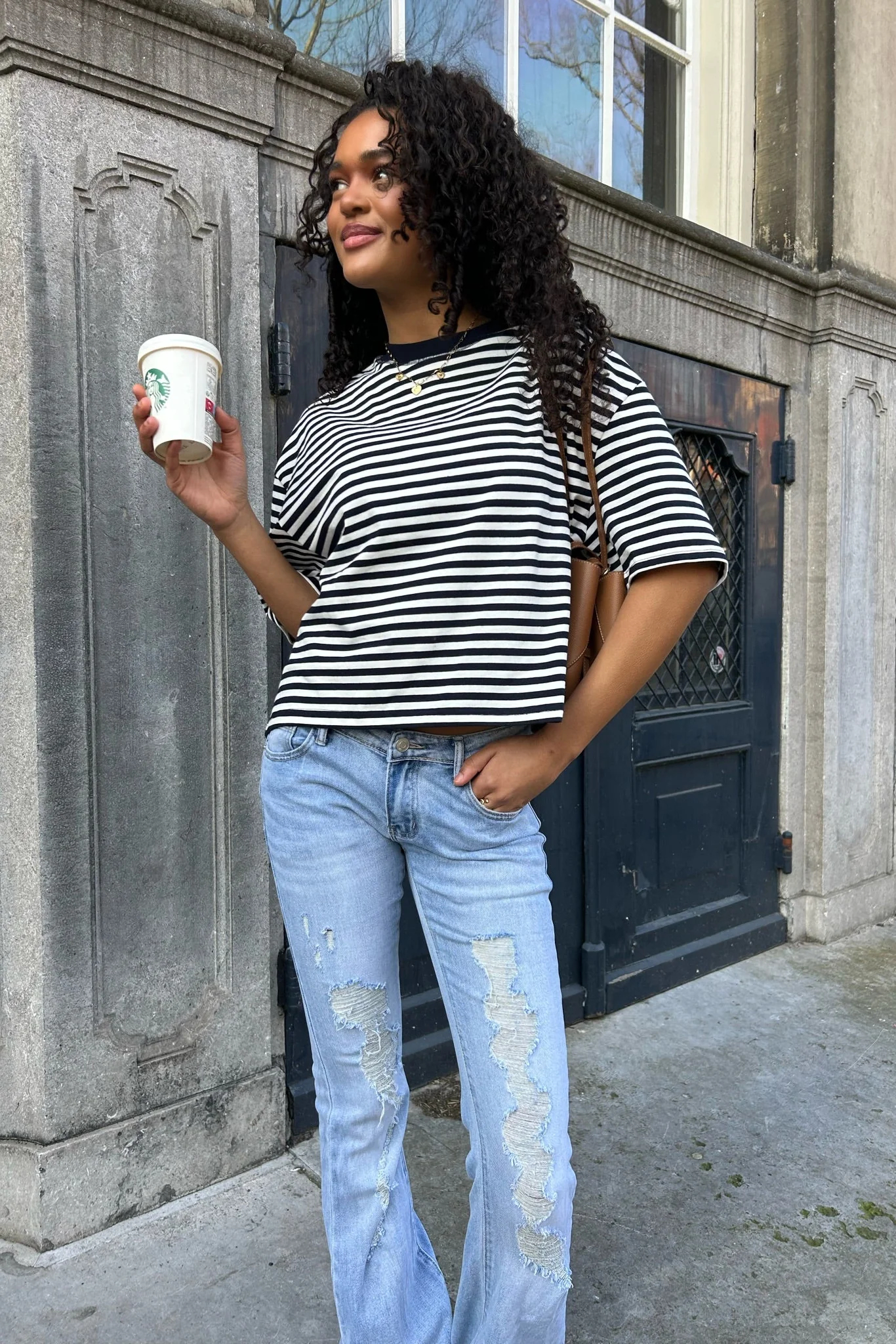 Striped T-Shirt Navy