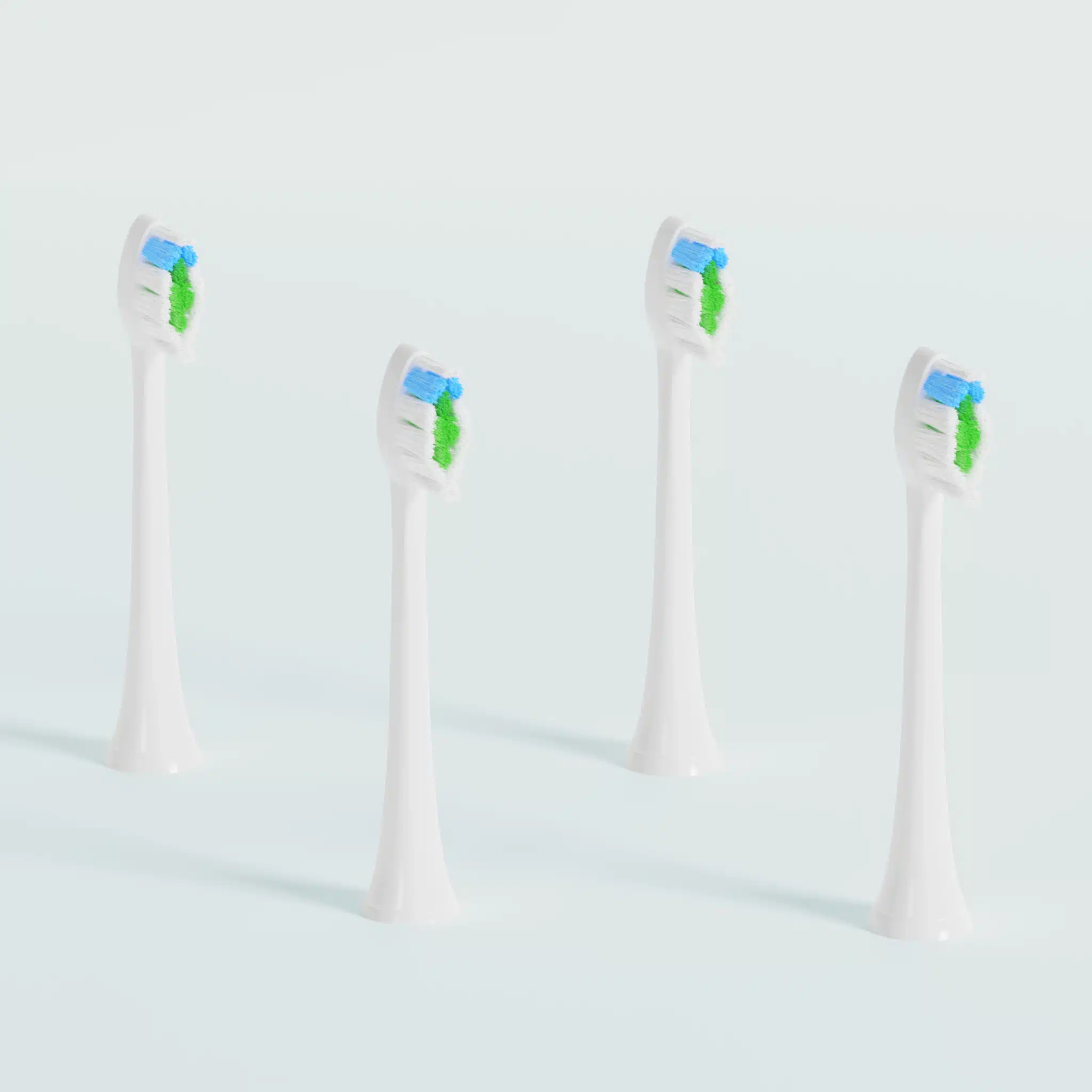 4er-Pack Ersatzbürstenköpfe für Elektrozahnbürste