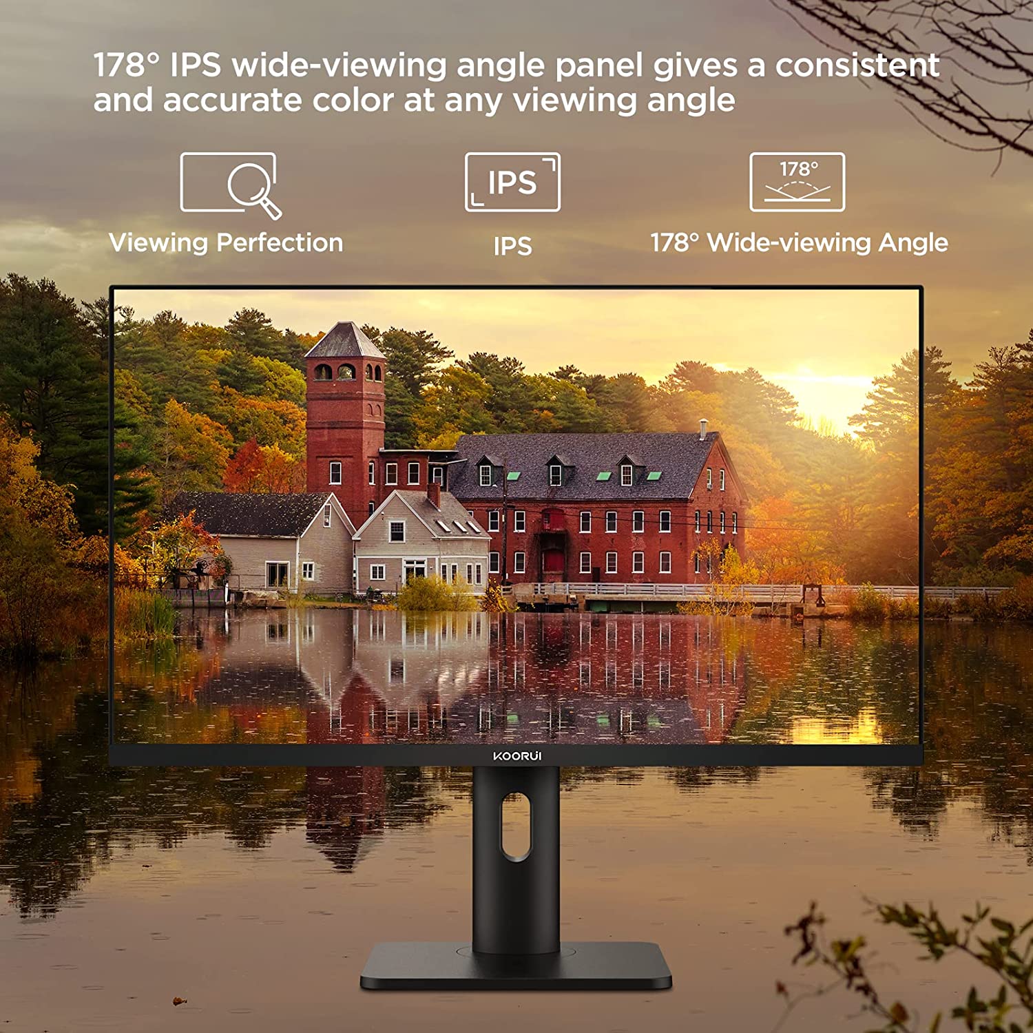 Koorui 27N4Q 27" IPS  QHD 2560 x 1440 75Hz Business Monitor-Koorui