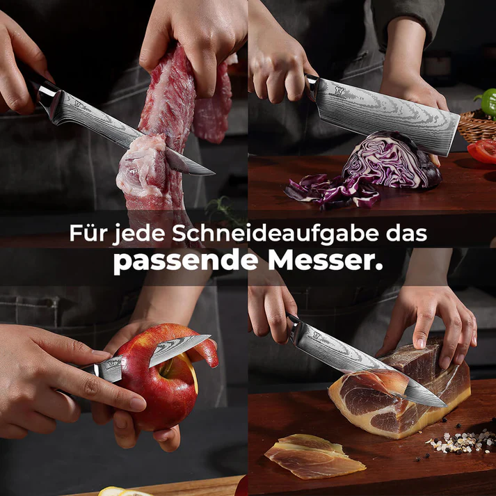 Luxusná 8-dielna sada nožov – Zľava –75 %! 🔪