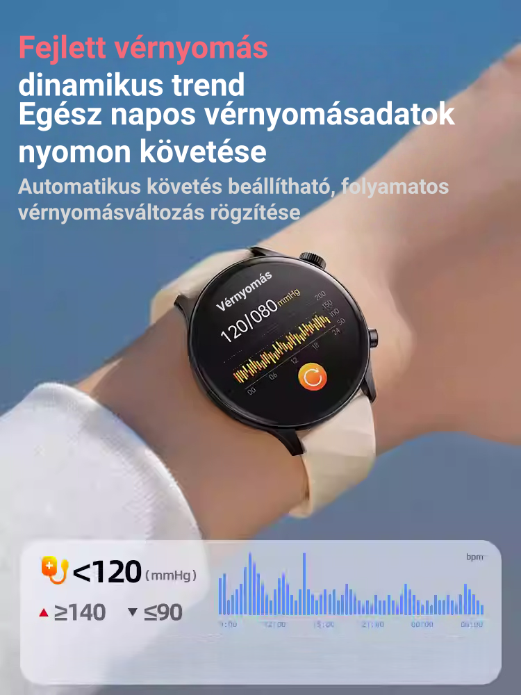 CASIO AI egészségfigyelő okosóra ⌚️ 2026-os új frissítés! EKG + PPG intelligens mérés – vércukor, vérzsír és húgysav egy órában 🏃
