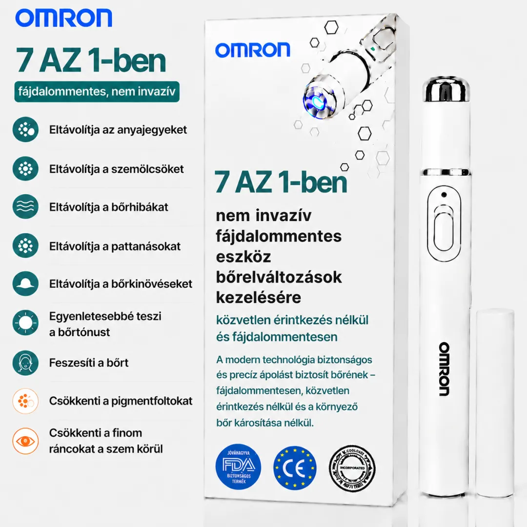 ✨Omron™ 2026-os multifunkciós testápoló toll: fájdalommentes, nem invazív és hegmentes anyajegy-eltávolítás otthon. USA gyártmány.✨