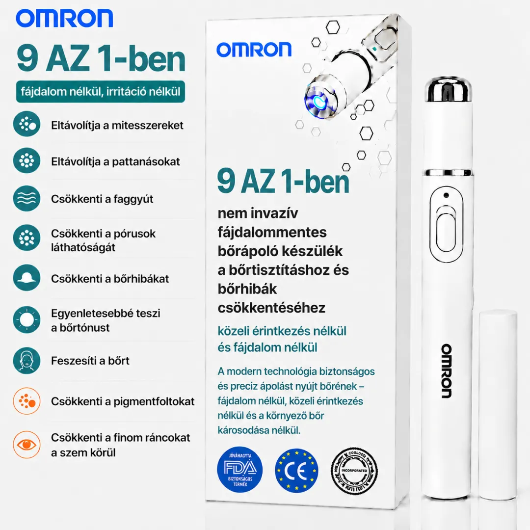 ✨Omron™ 2026-os multifunkciós testápoló toll: fájdalommentes, nem invazív és hegmentes anyajegy-eltávolítás otthon. USA gyártmány.✨