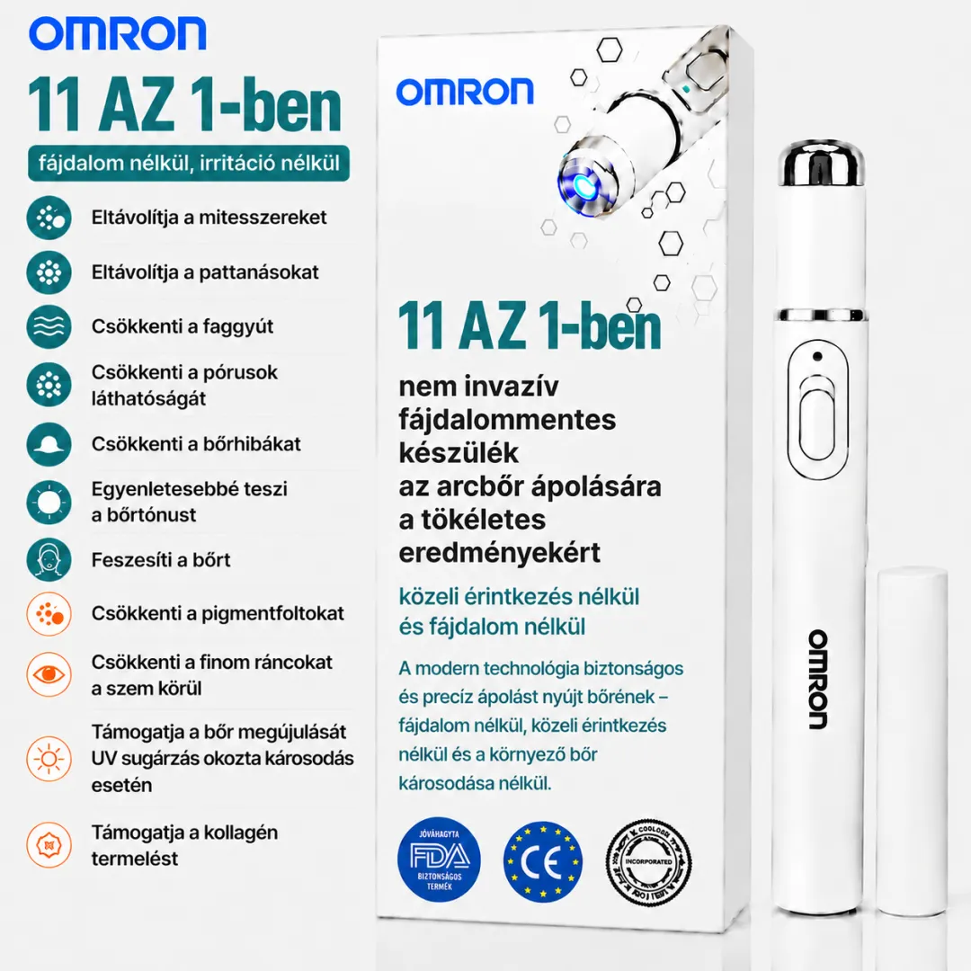 ✨Omron™ 2026-os multifunkciós testápoló toll: fájdalommentes, nem invazív és hegmentes anyajegy-eltávolítás otthon. USA gyártmány.✨