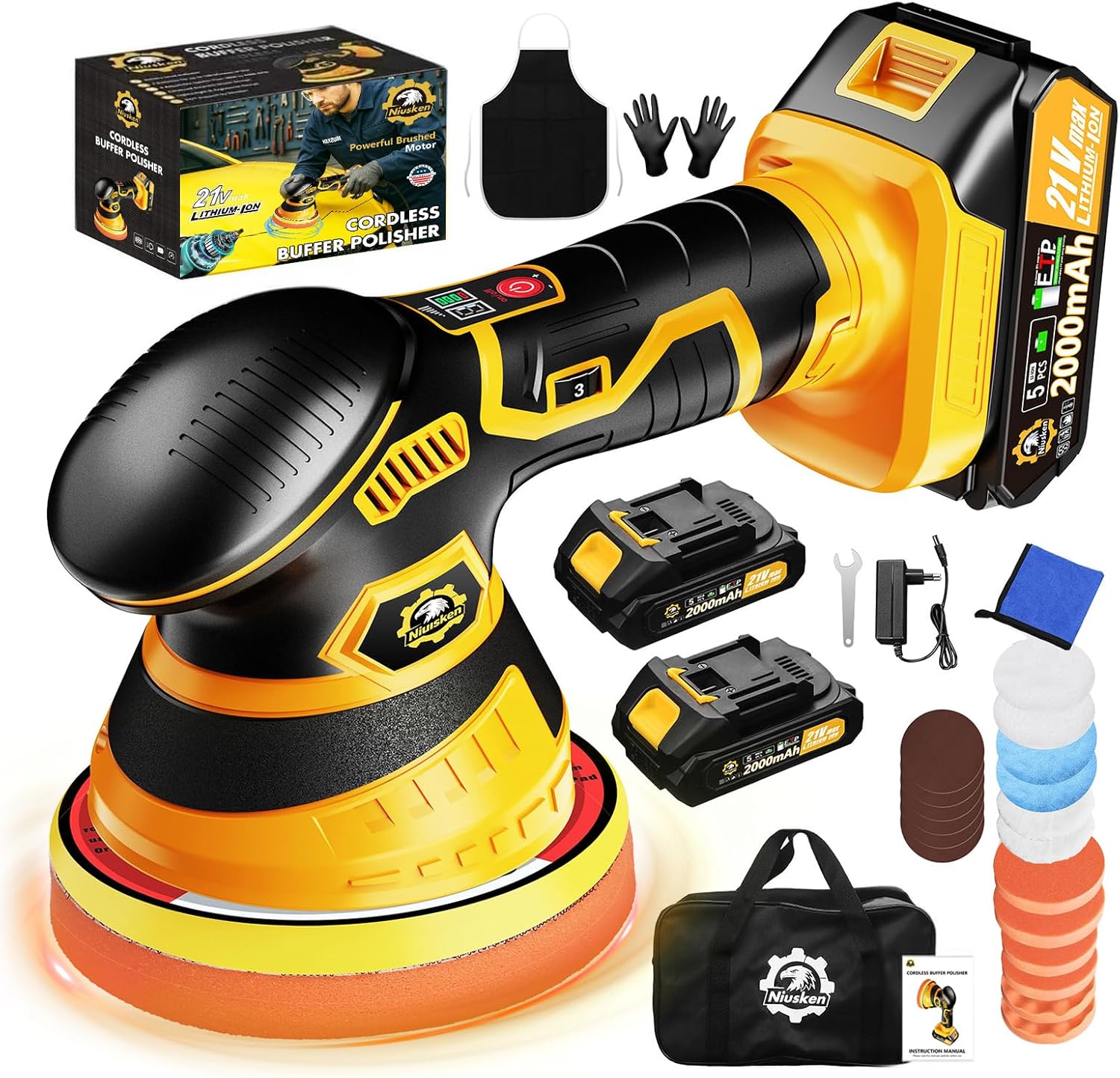 [Copy]AstroAI L7S gumiabroncs-felfújó, hordozható, vezeték nélküli légkompresszor, digitális nyomásmérővel, 150 PSI LED-es kerékpárpumpa gyors felfújással és automatikus kikapcsolással autógumikhoz, motorkerékpárokhoz, kerékpárokhoz, labdákhoz