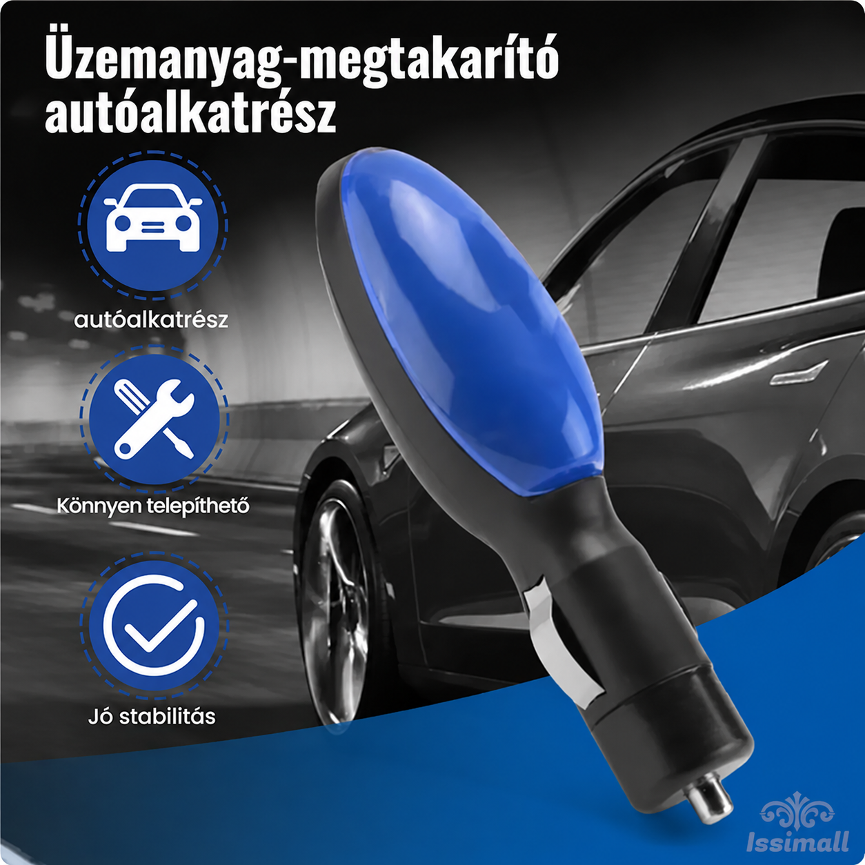 30%-os üzemanyag-megtakarítás – Plug-and-Play üzemanyag-megtakarítás: Vezessen messzebbre, javítsa az üzemanyag-hatékonyságot