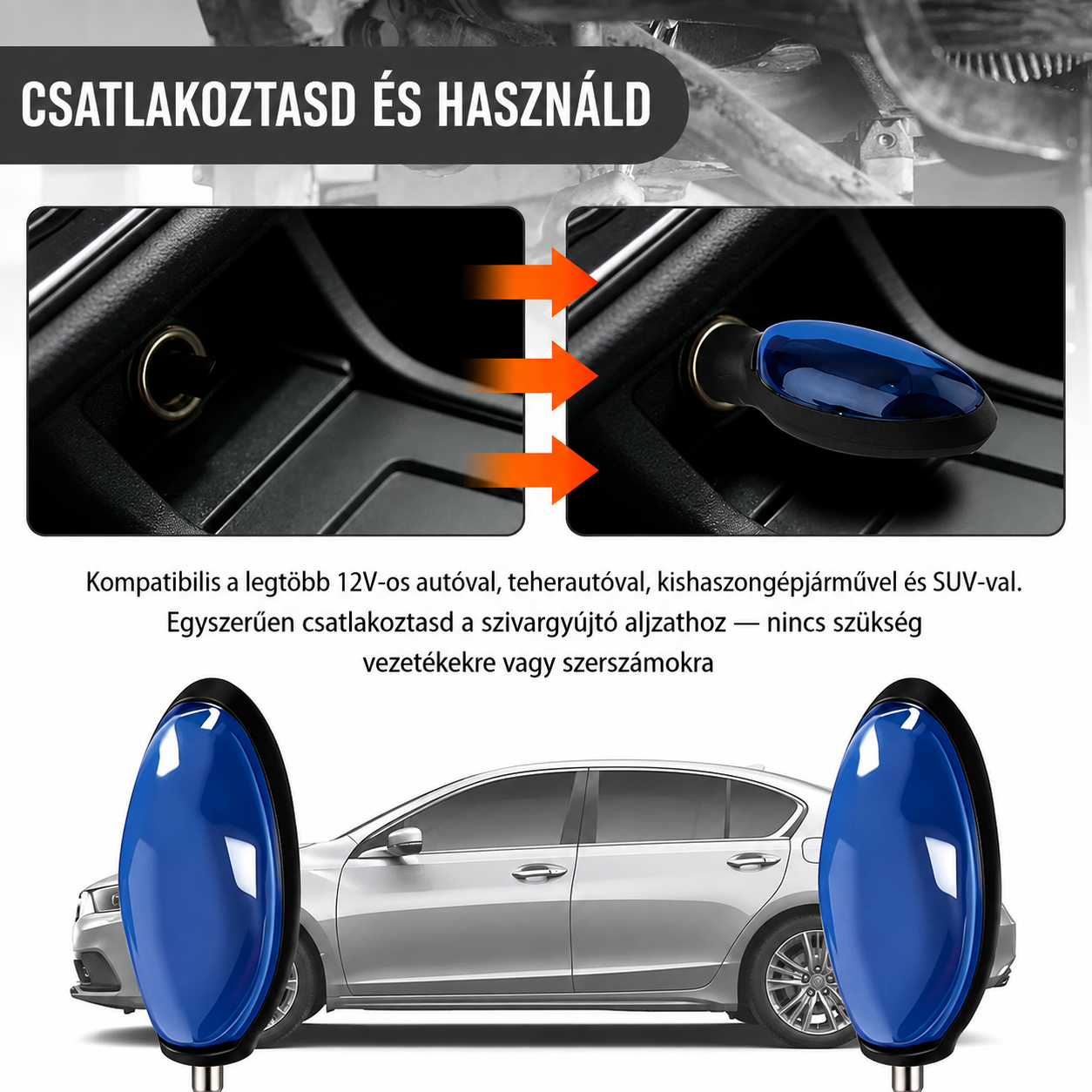 30%-os üzemanyag-megtakarítás – Plug-and-Play üzemanyag-megtakarítás: Vezessen messzebbre, javítsa az üzemanyag-hatékonyságot