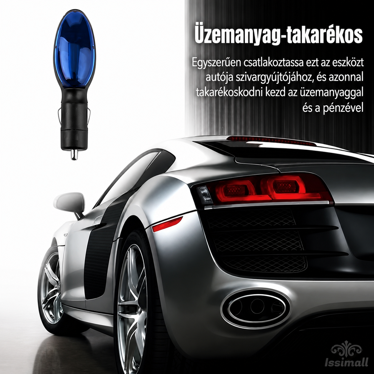 30%-os üzemanyag-megtakarítás – Plug-and-Play üzemanyag-megtakarítás: Vezessen messzebbre, javítsa az üzemanyag-hatékonyságot