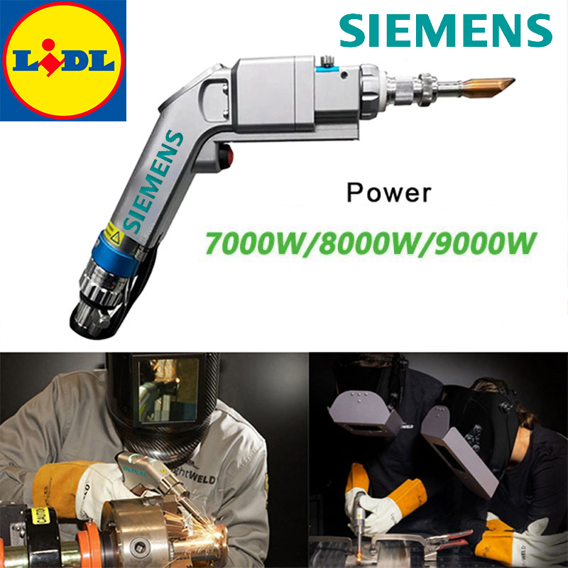 Nova trgovina LIDL je odprta! Prenosni laserski varilni aparat SIEMENS (4 v 1) Najnovej&scaron;i model 2024 Varjenje + rezanje + odstranjevanje rje 7000W/8000W/9000W! Na voljo samo &scaron;e 50 kosov!