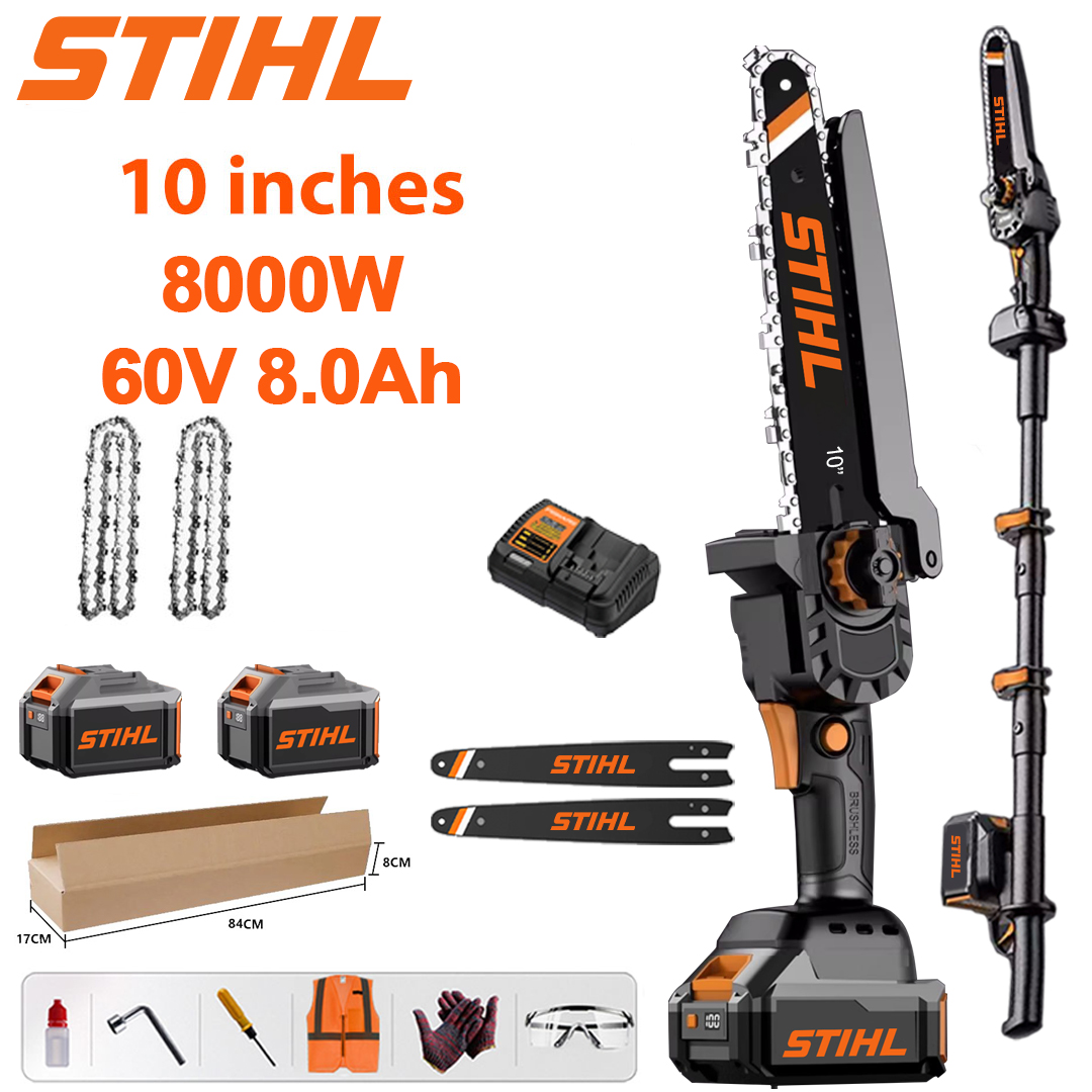 STIHL 15000W 10palcová bezuhlíková lithiová prodloužená elektrická řetězová pila