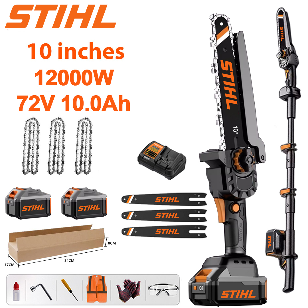 STIHL 15000W 10palcová bezuhlíková lithiová prodloužená elektrická řetězová pila