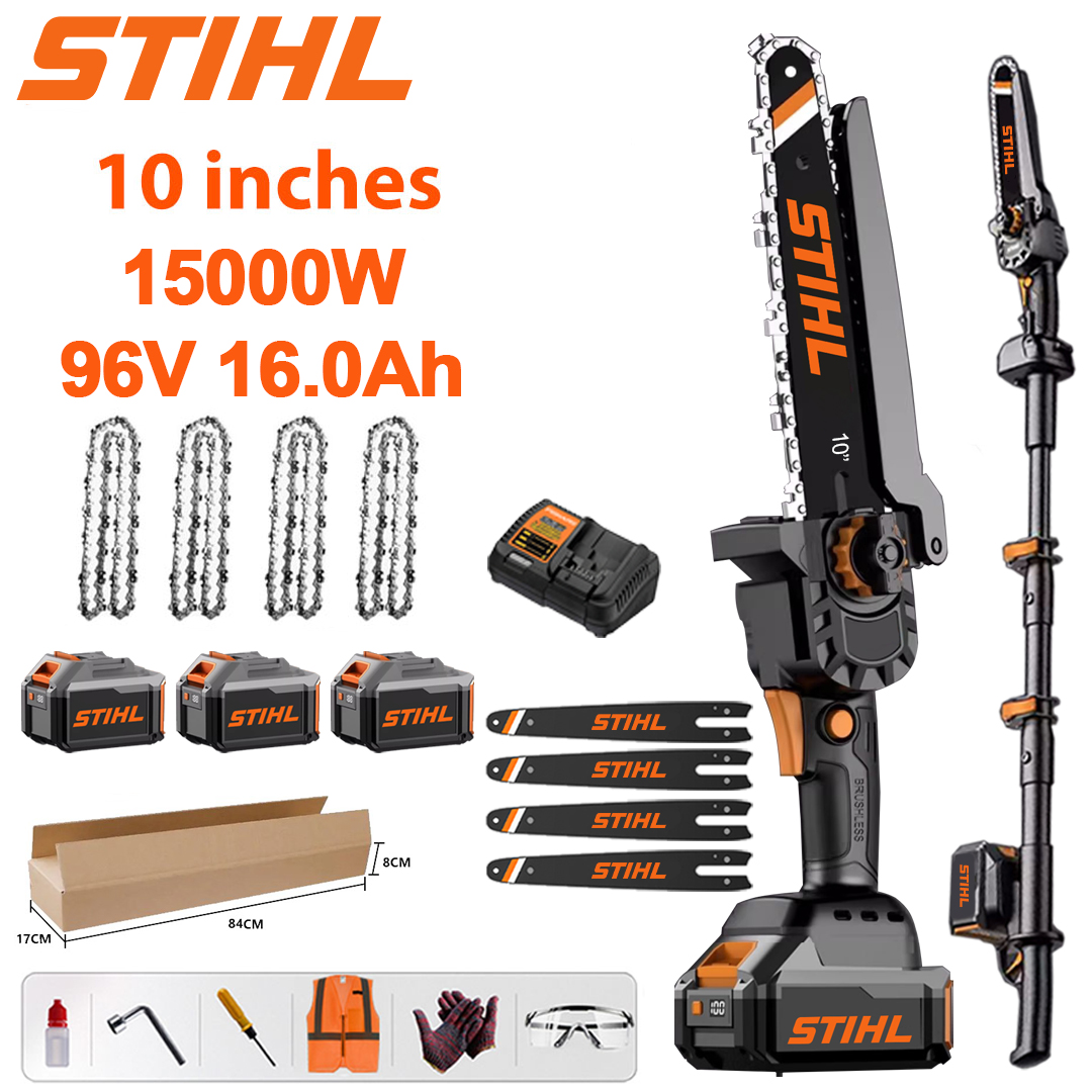 STIHL 15000W 10palcová bezuhlíková lithiová prodloužená elektrická řetězová pila