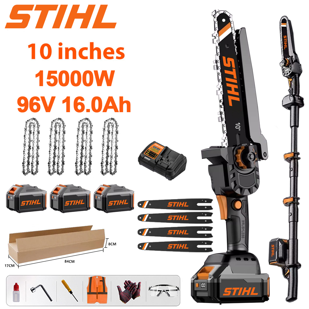 STIHL 15000W 10palcová bezuhlíková lithiová prodloužená elektrická řetězová pila