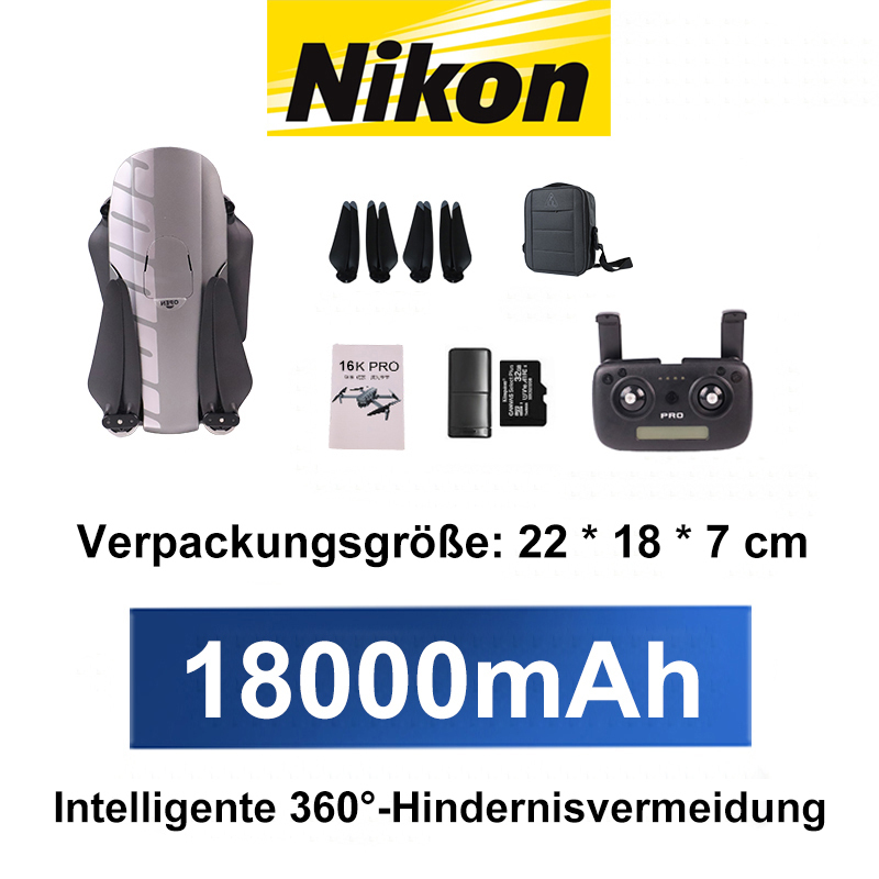 Nikons neue hochauflösende 16K-Drohne (Flugreichweite auf 30 Kilometer