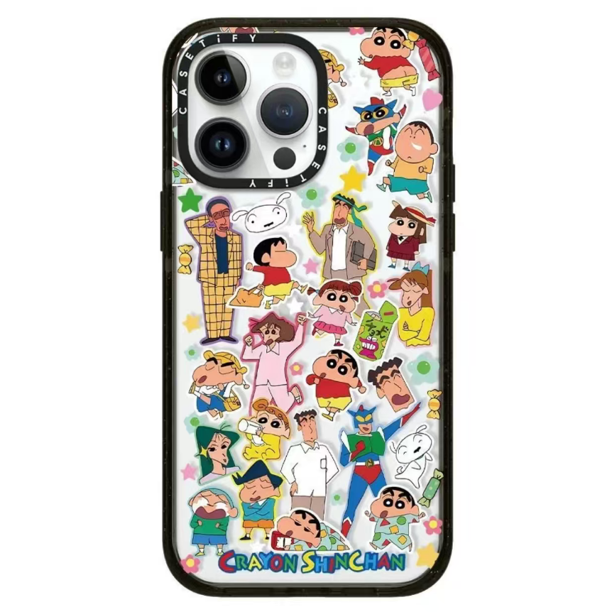 CASETiFY蠟筆小新聯名潮牌防摔iPhone手機殼蠟小新手機殼
