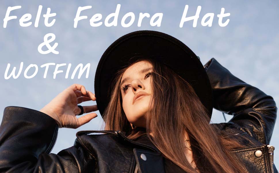 felt fedora hat