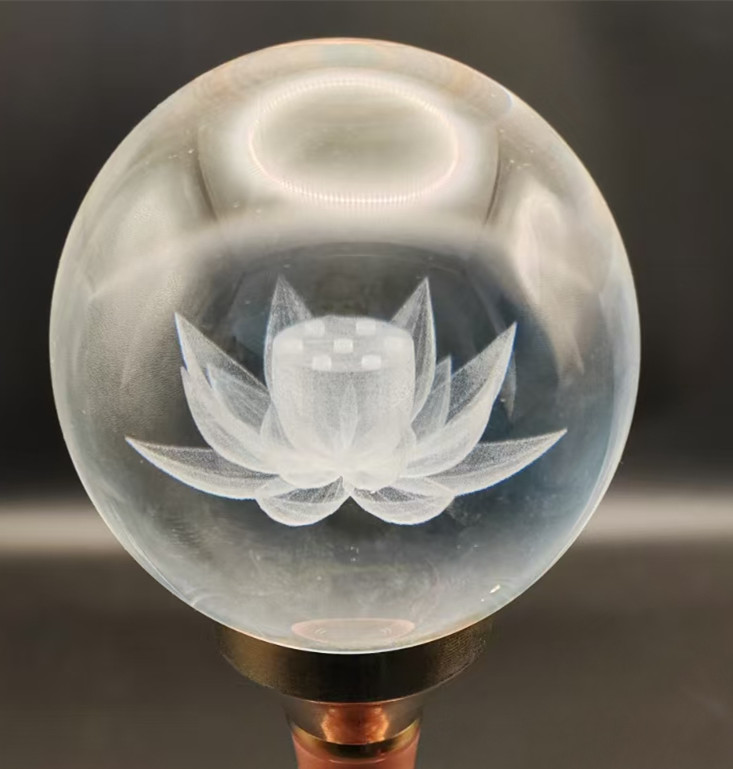Precision Acrylic Part Manufacturing | Custom Acrylic Displays with 3D Engraving & Transparent Effects