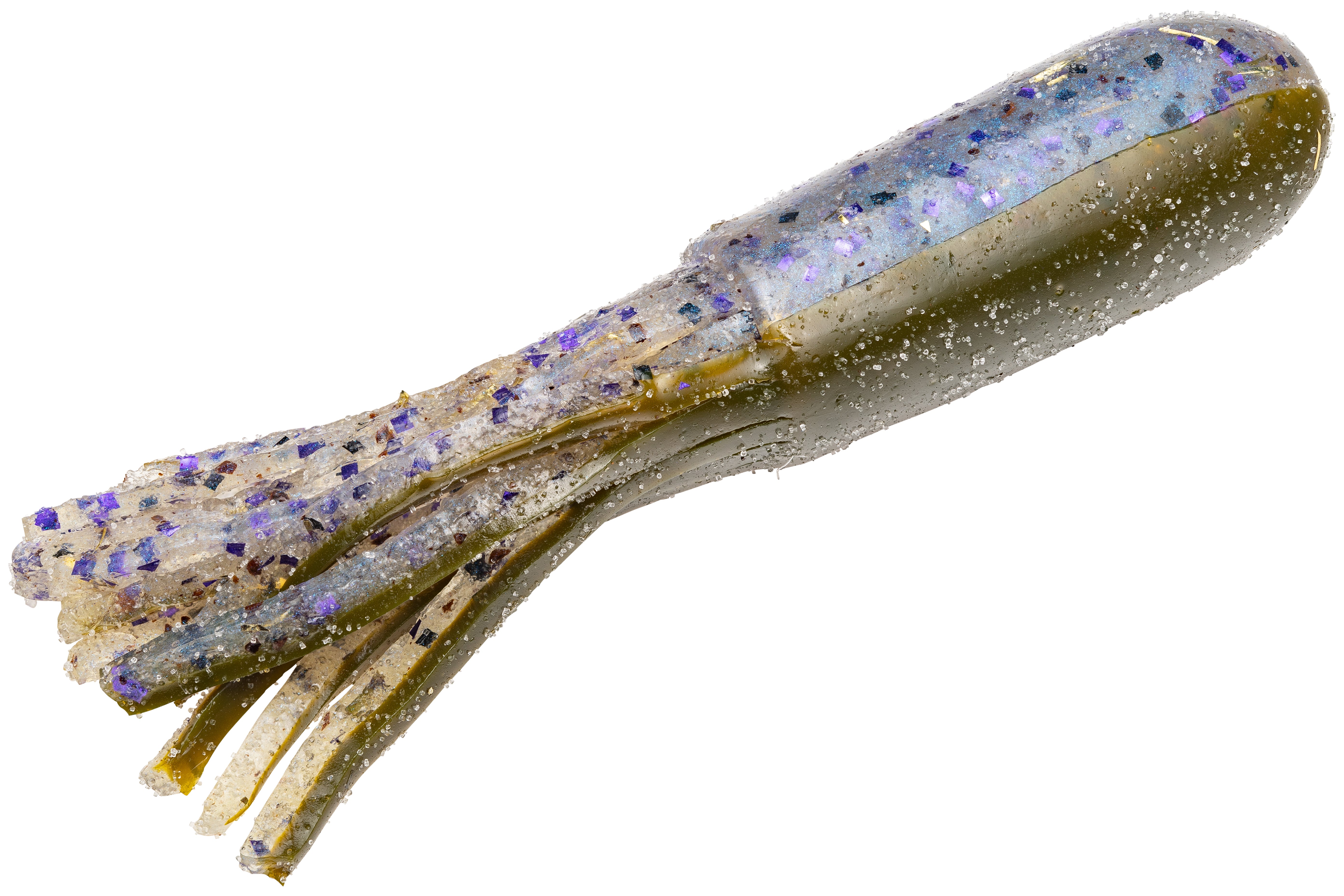 Strike King Coffee Fat Tube 2 3/4 inch Soft Plastic Tube 9 pack