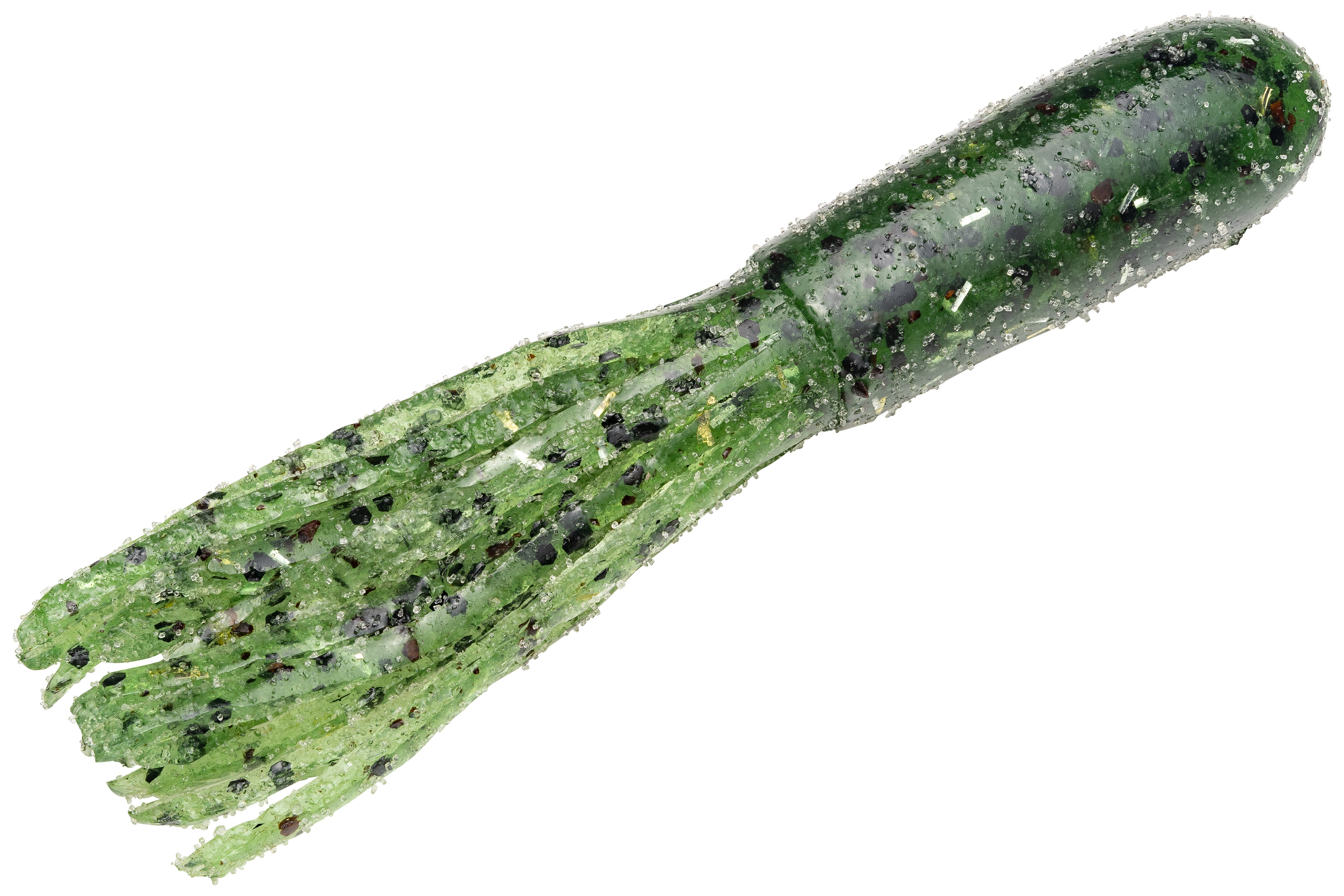 Strike King Coffee Fat Tube 2 3/4 inch Soft Plastic Tube 9 pack