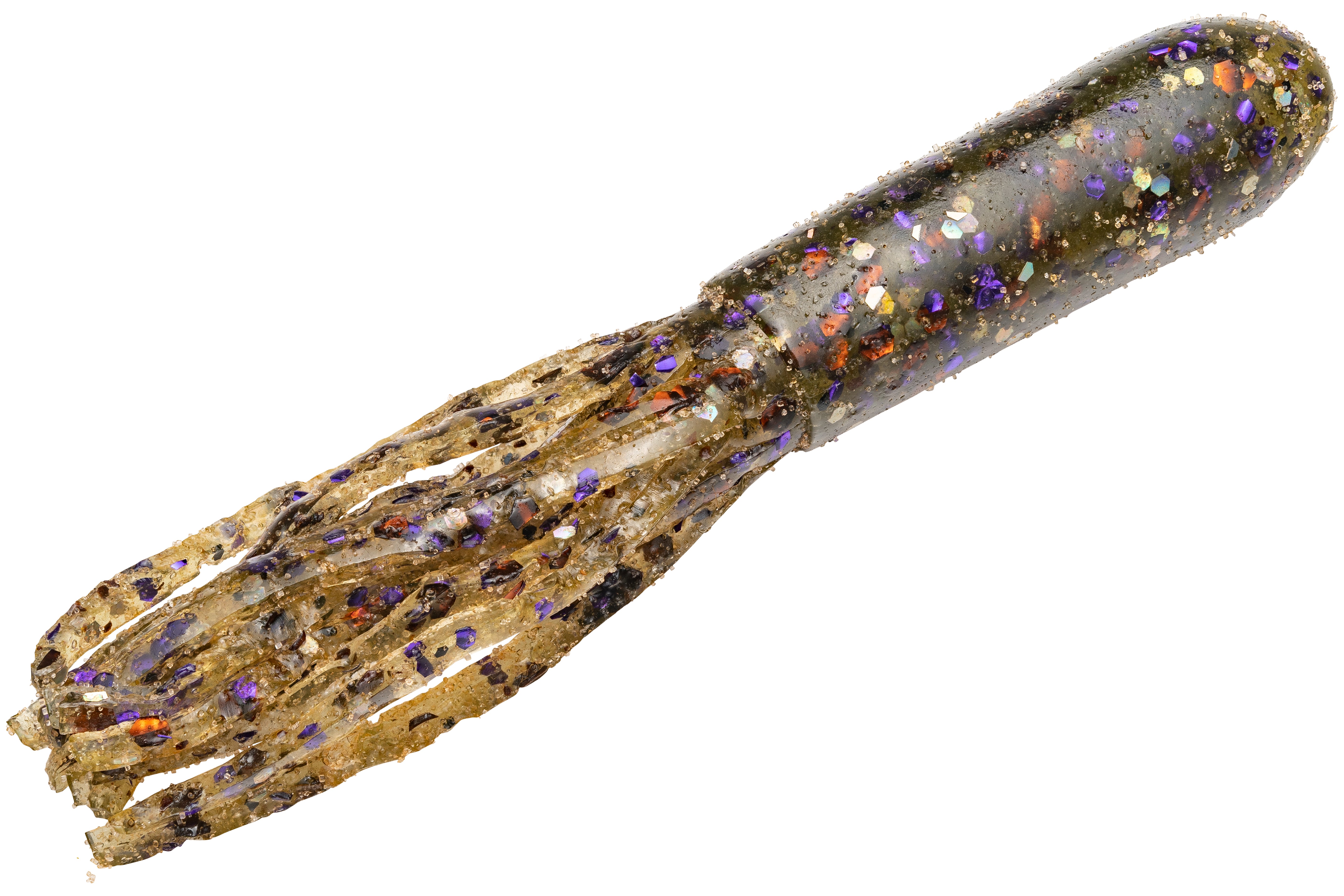 Strike King Coffee Fat Tube 2 3/4 inch Soft Plastic Tube 9 pack