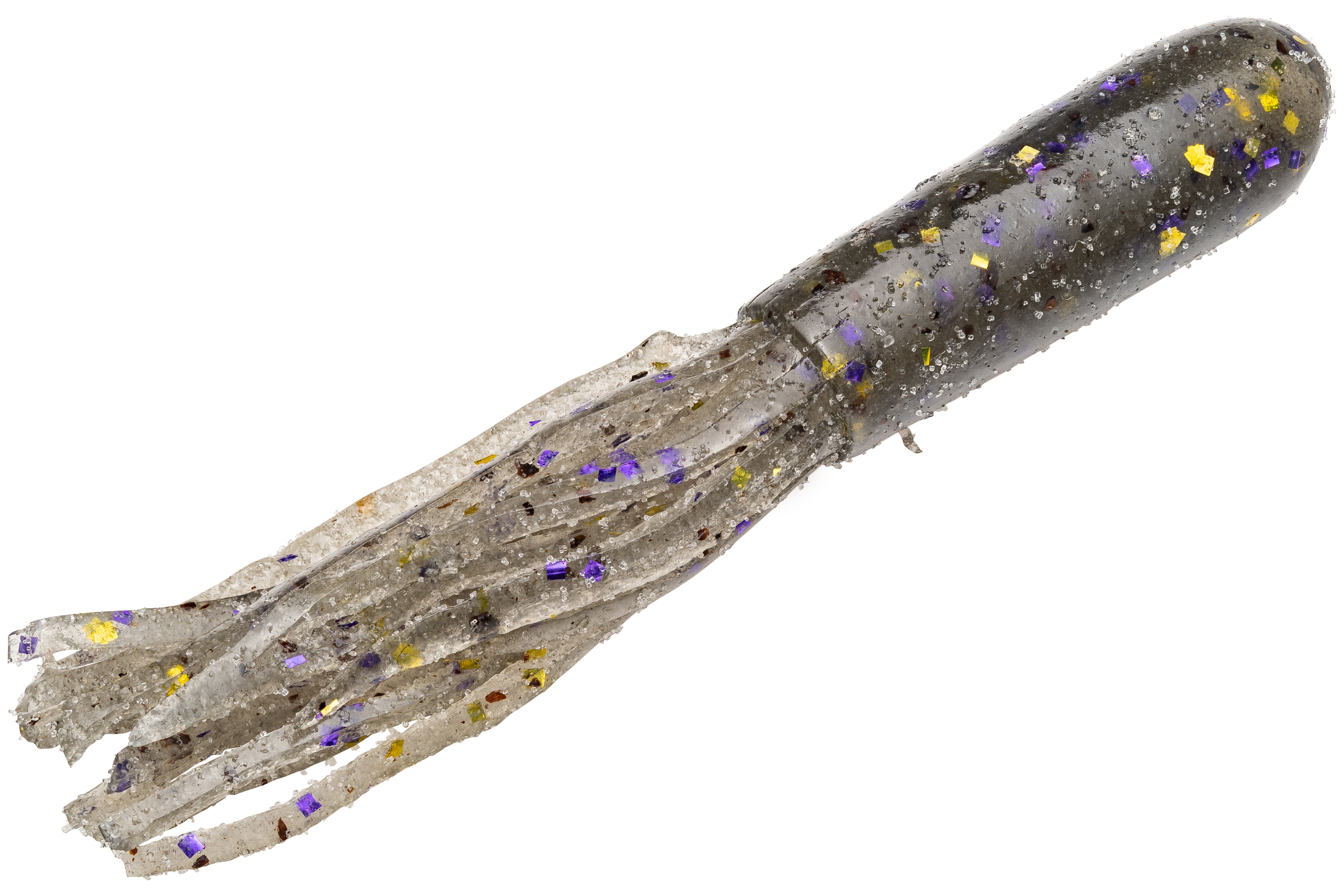 Strike King Coffee Fat Tube 2 3/4 inch Soft Plastic Tube 9 pack