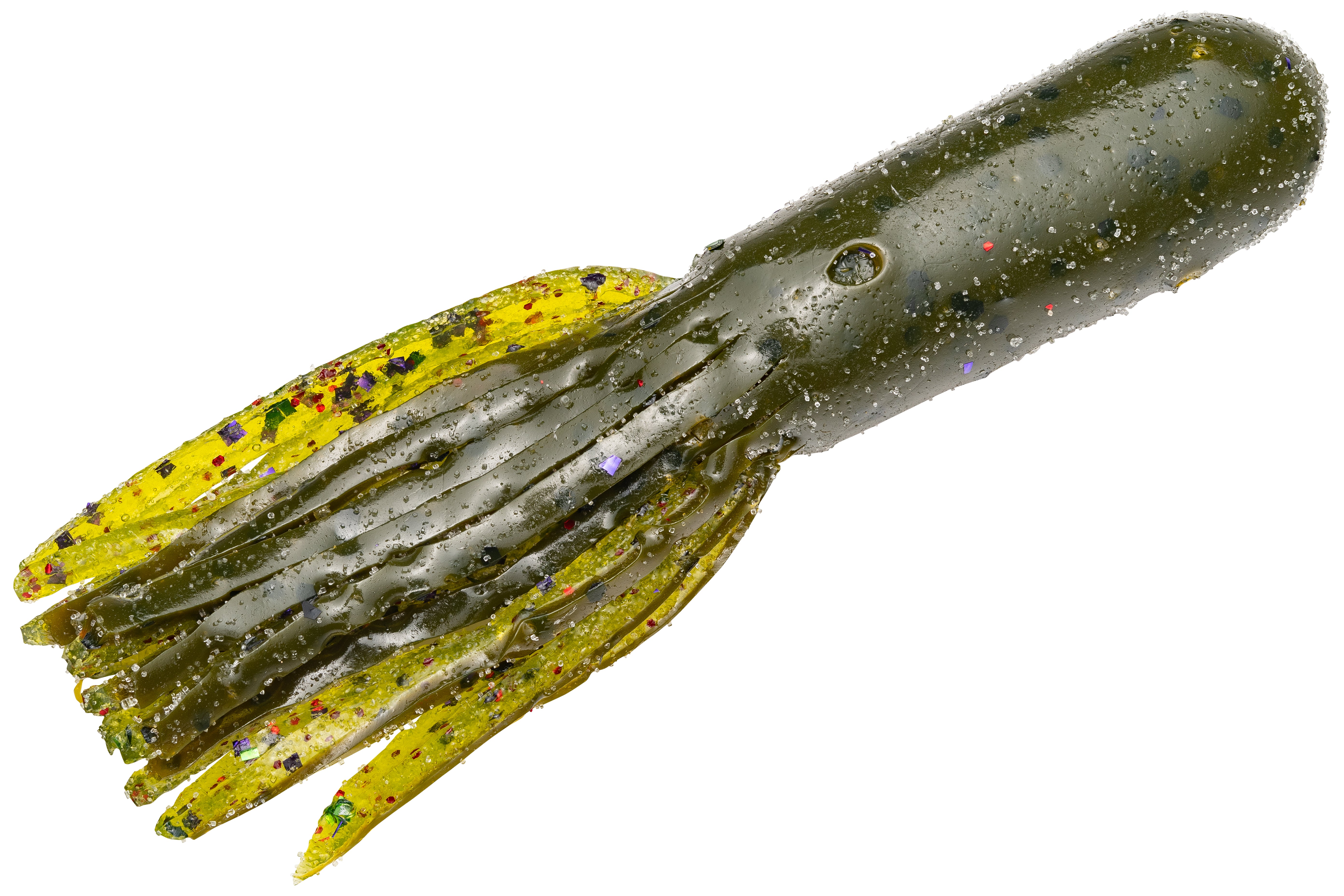 Strike King Coffee Fat Tube 2 3/4 inch Soft Plastic Tube 9 pack