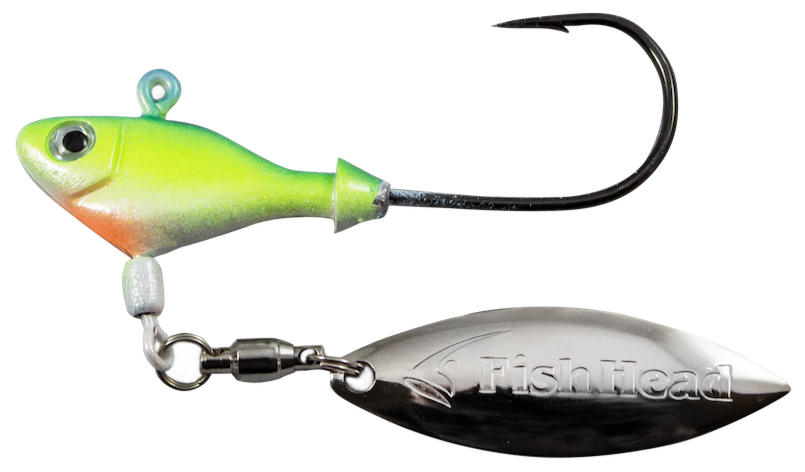 Fish Head Spin Underspin Jig