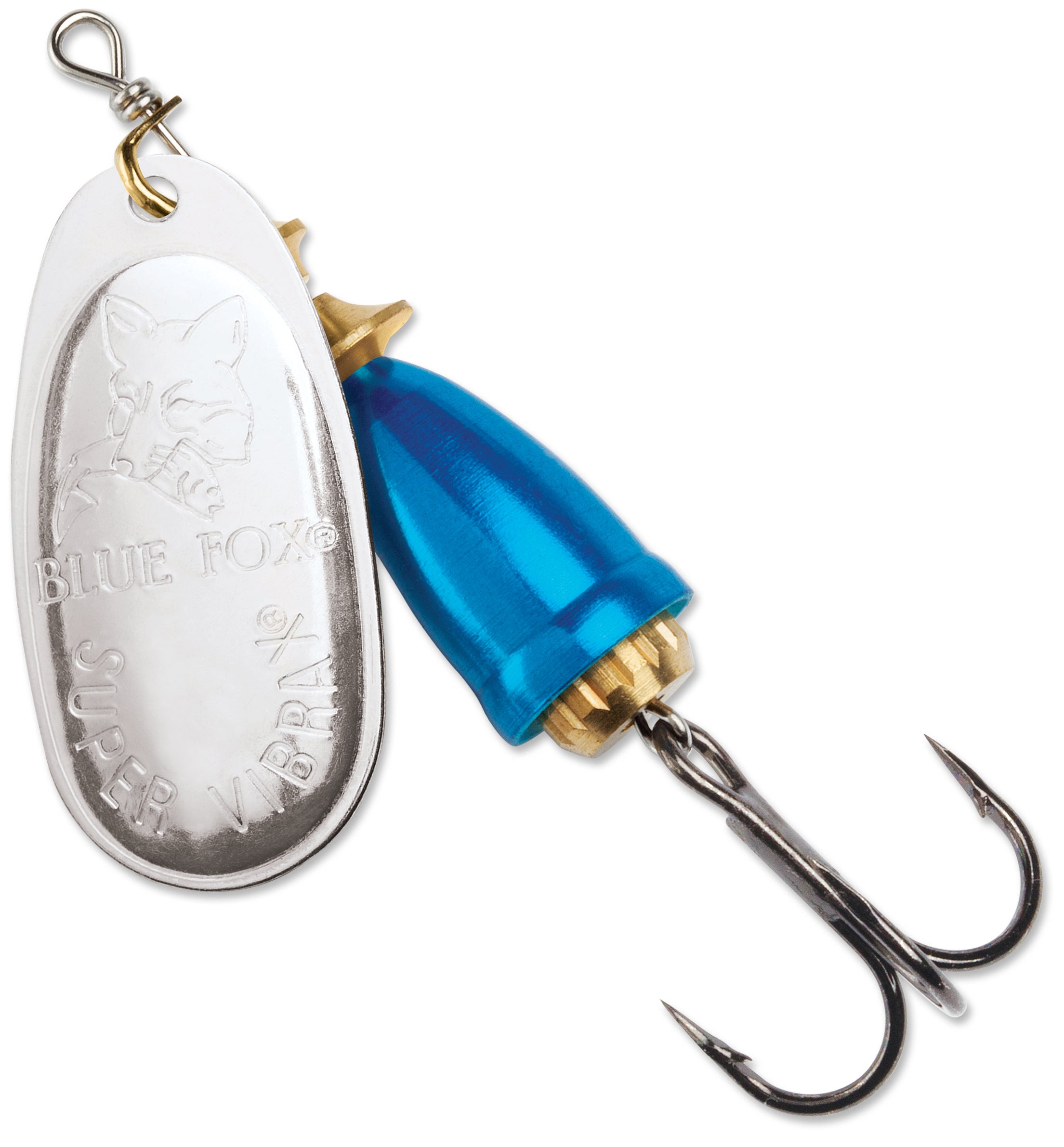 Blue Fox Classic Vibrax Plated Series Inline Spinner