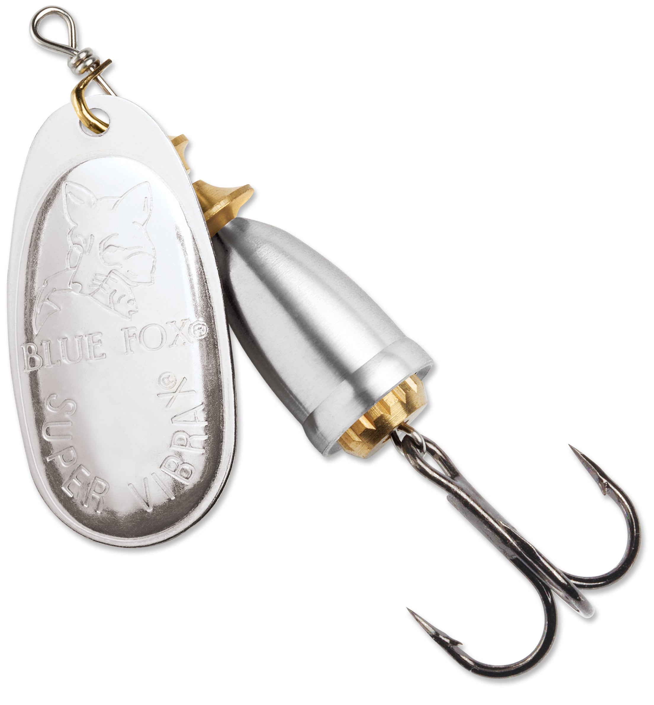 Blue Fox Classic Vibrax Plated Series Inline Spinner