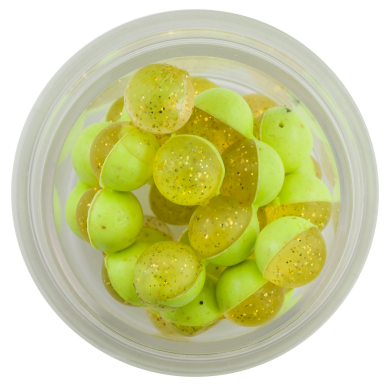 Berkley PowerBait Power Eggs Clear Floating 1/2 oz. Jar