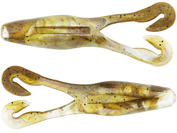 Gambler Buzz'n Cane Toad 4 1/4 inch Soft Plastic Frog 5 pack